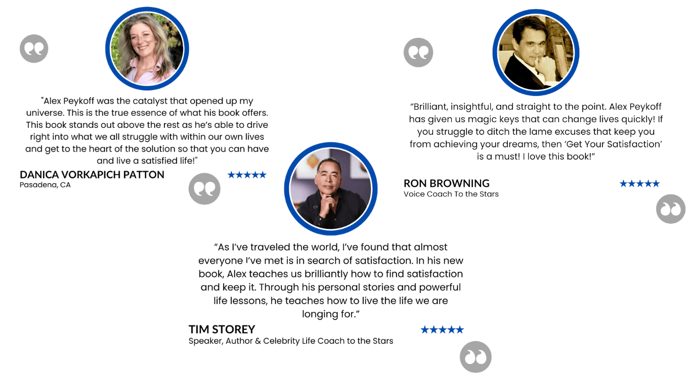 Alex Peykoff Sprint for Success: The Deep Return. Satisfied Life Systems. tim Storey, Ron Browning, Danica Patton