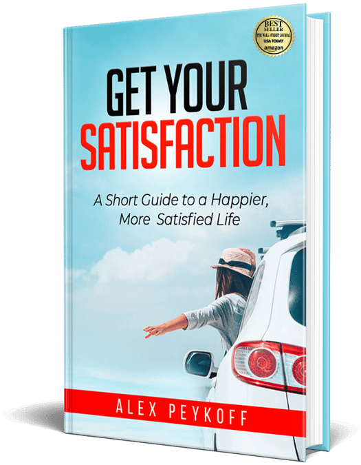 Amazon books, wall street journal, best seller, satisfaction guarantee, get your satisfaction,Satisfied Life with Alex Peykoff, rich on paper poor in life, permission slip, the deep return, private coaching, trusted advisor, business coach, multi billionaire, Niagara bottling, tim storey, ron browning, danica vorkapich pattron, david meltzer, 